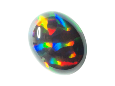 Opalsynthese - Schwarzopal Synthetischer Schwarzopal
